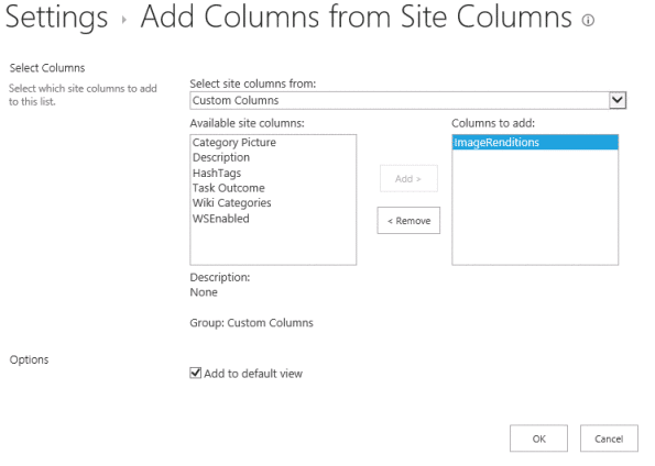 SelectedColumn