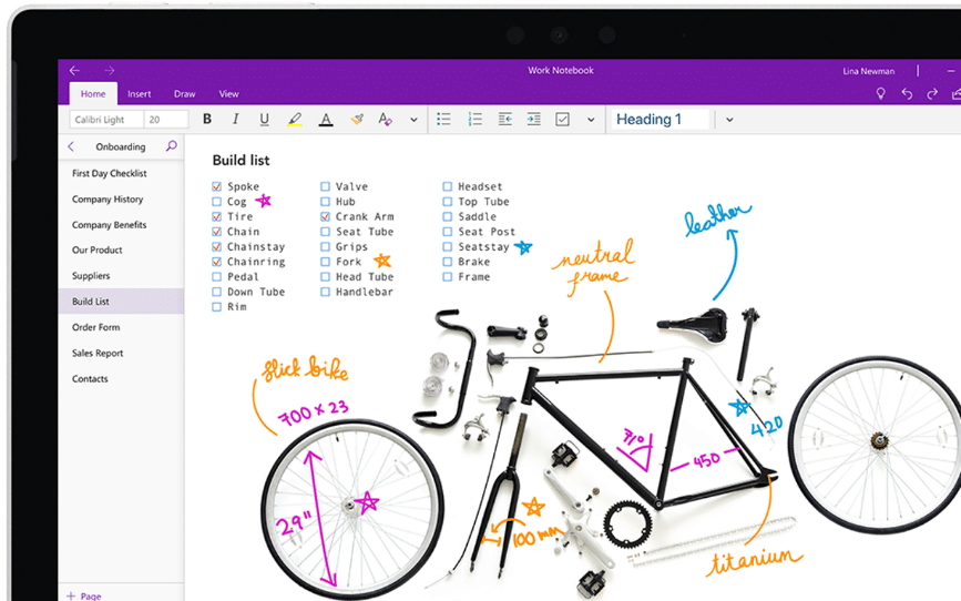 microsoft onenote